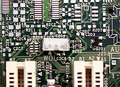 Wake On LAN connector