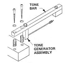 Rhodes Second Stage Tone Bar Assembly